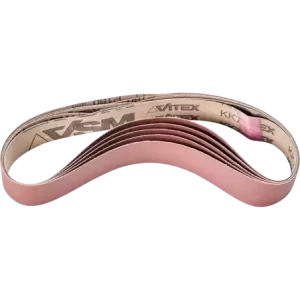 Taśma ścierna BA Korund 30 × 610 mm A180 do uniwersalnego zastosowania ze szlifierką taśmową do szlifowania rur