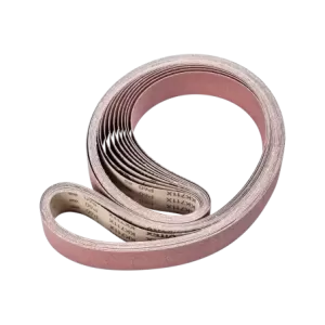 Taśma ścierna BA Korund 50 × 2000 mm A60 do uniwersalnego zastosowania ze szlifierką taśmową