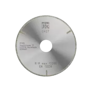 Diamentowa ściernica do przecinania D1A1R 115 × 2,0 × 22,23 mm D427 (zgrubna) z segmentem ochronnym do TWS/CFRP